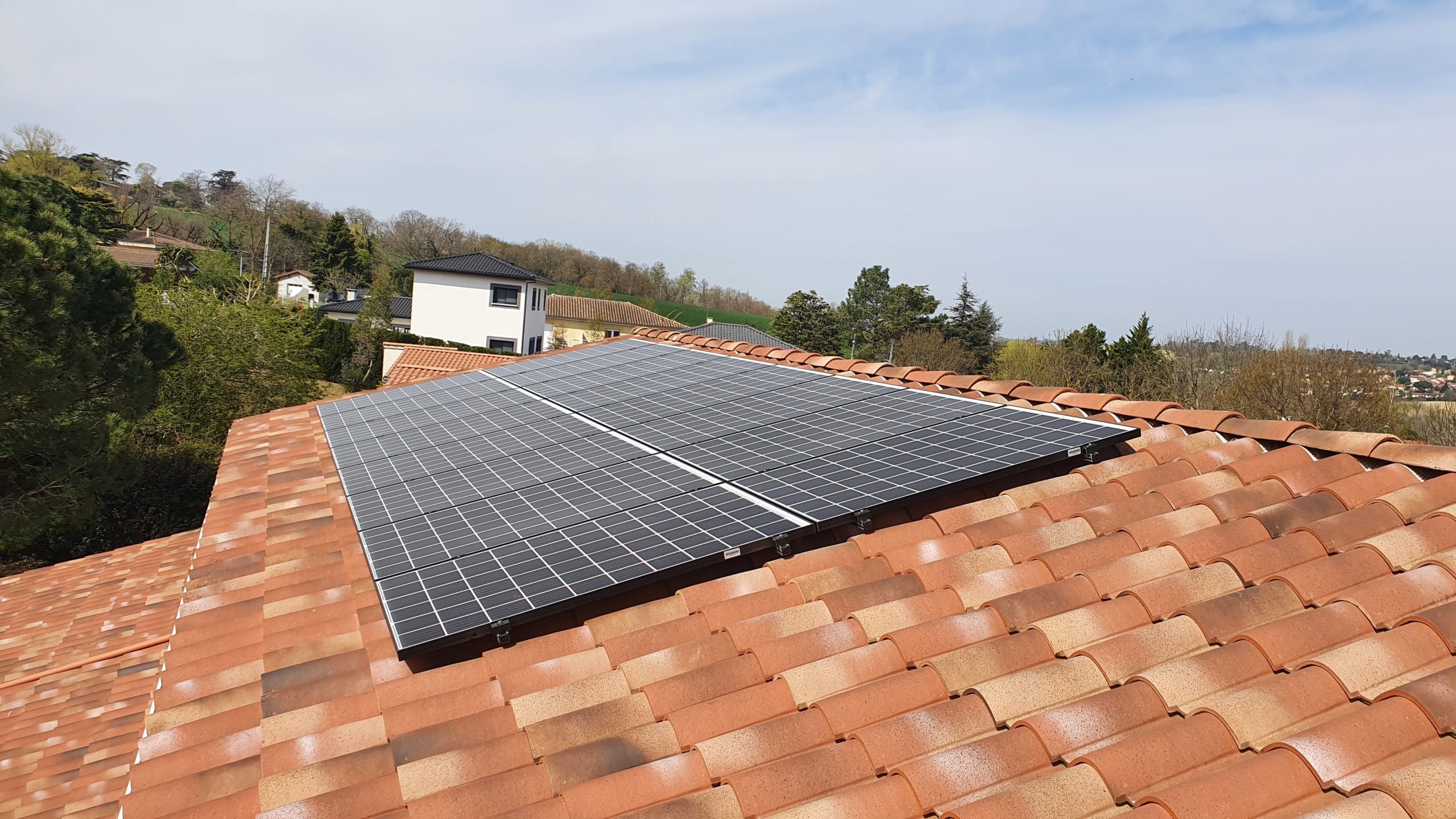 Installation photovoltaïque sur toiture