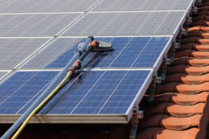 nettoyage panneaux solaires photovoltaïques