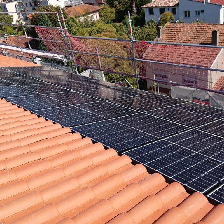 installation photovoltaïque sur toiture