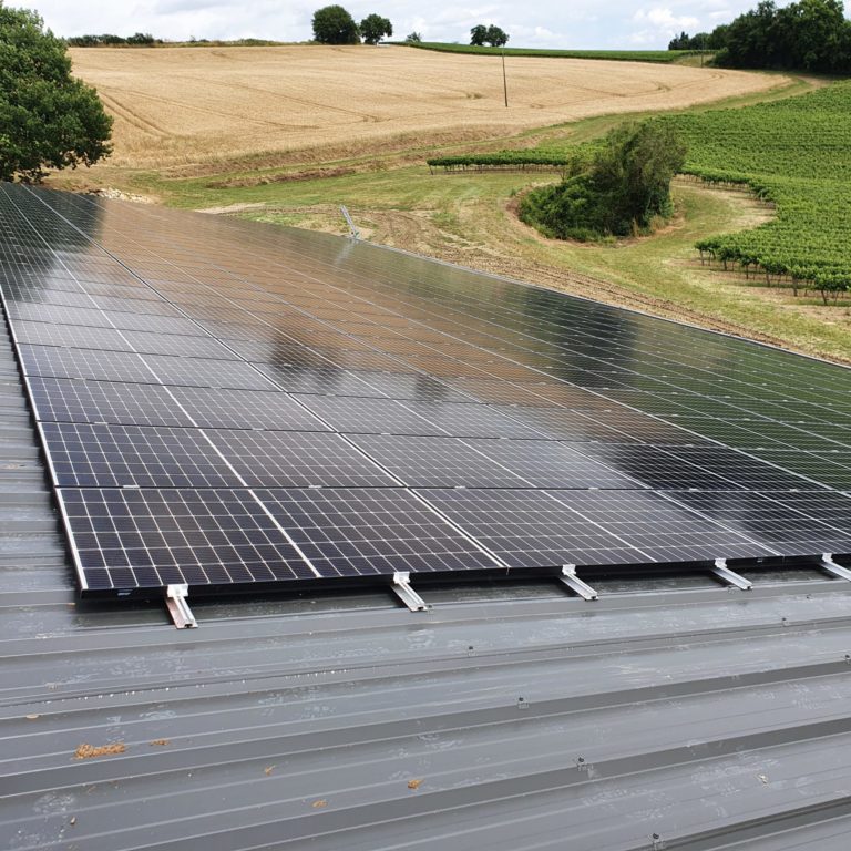 installation photovoltaïque sur toiture