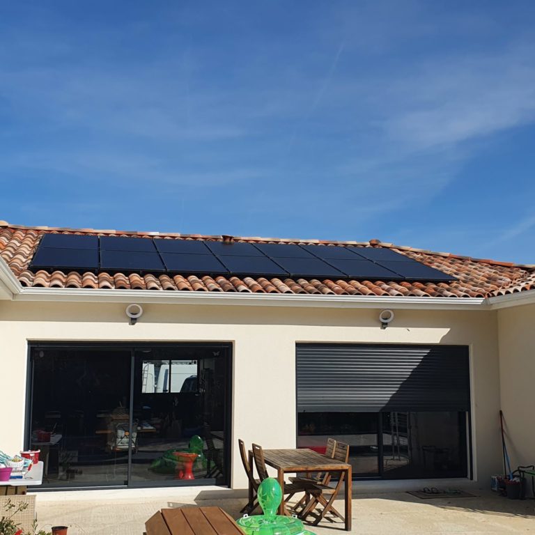 installation photovoltaïque sur maison