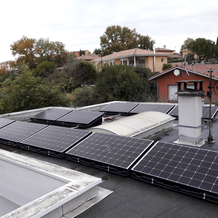 panneau photovoltaïque sur maison