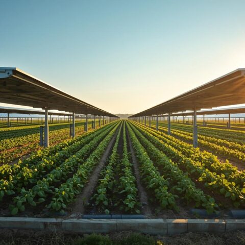 photo qui represente agrivoltaïsme en rectangle